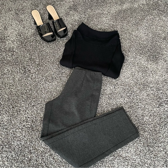 J. Jill Pants - J. Jill Ponte Slim Leg Gray Pull on Leggings/Pants XS
